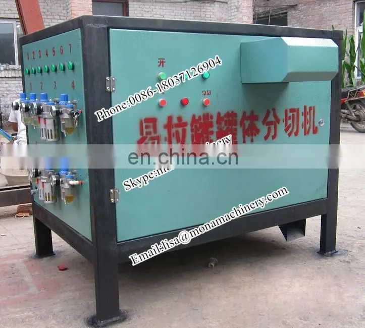 Pop-top can separate machine, zip-top cans cap stripping machine, cans bottom-cover separating machine