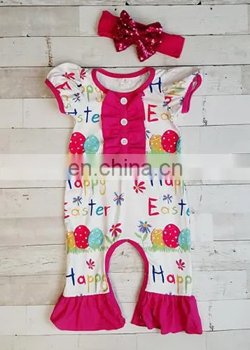 Hot sale white plain baby romper sleeveless knitted baby romper