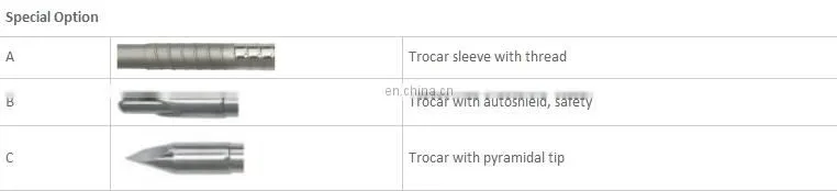 Medical Surgical Laparoscopic Trocar