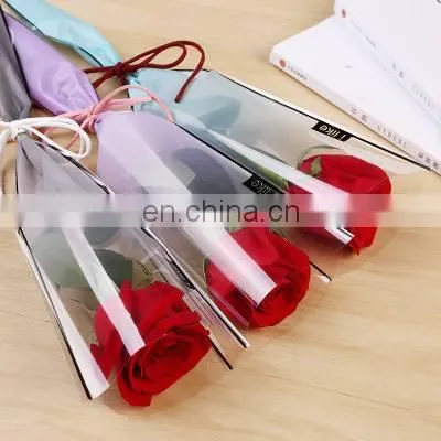 BOPP/PP/PE film Single Flower Bag Valentine Rose Bag making machine