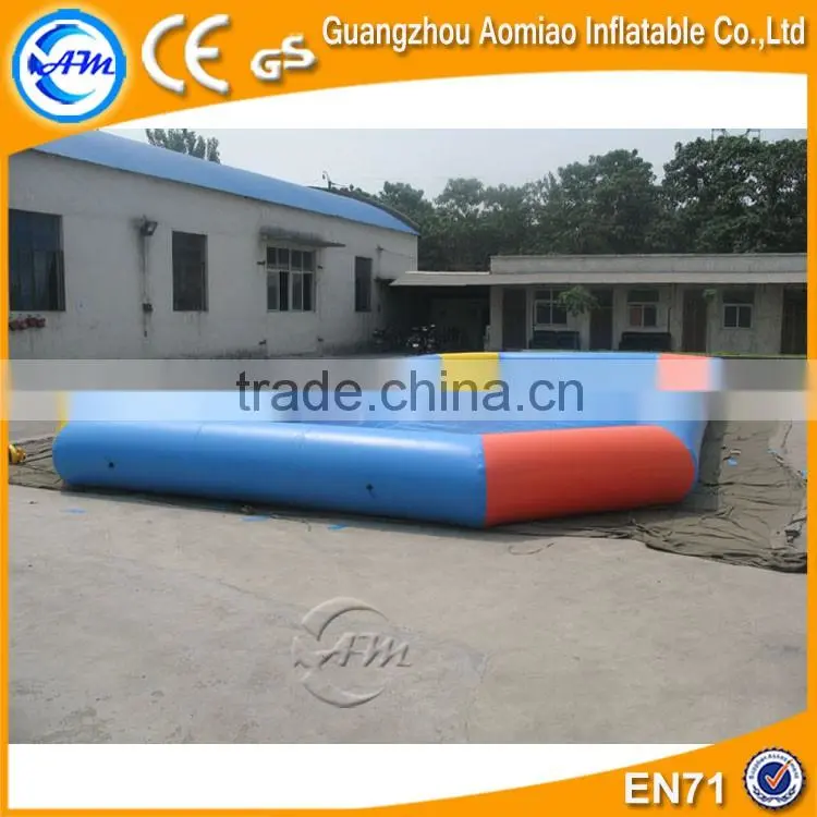 Sacco inflatable water pool with mattress made in China