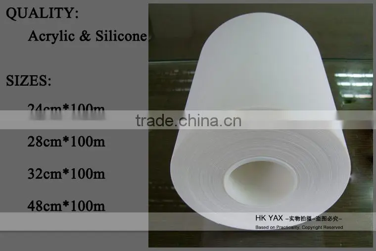 Good Quality 24cm/28cm/32cm Iron on Heat Transfer Hot Fix Tape Roll for Rhinestone Motif
