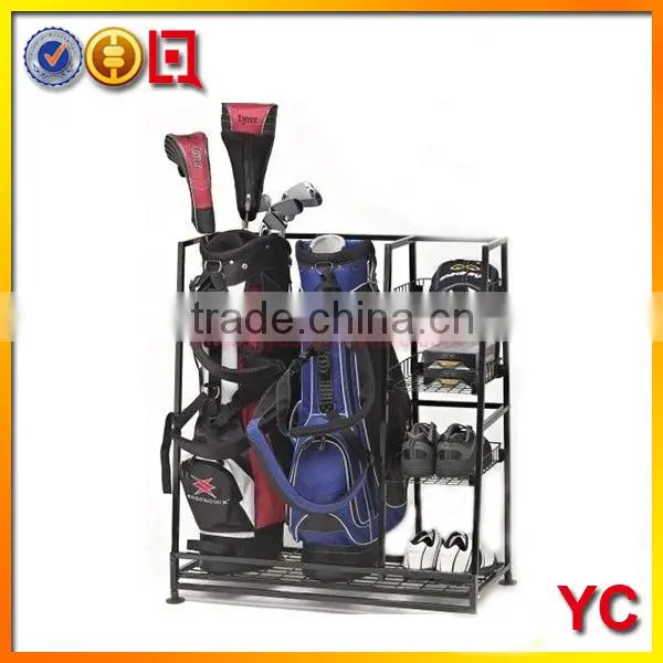 108 golf ball display rack PGA Cabinet Rack Wall Holder
