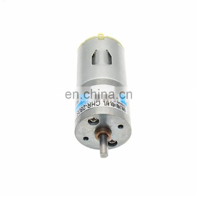 ChiHai Motor CHR-GM25-280S DC High Torque Electronic Motor Reductor 6v 290rpm 3V 145rpm Gear Motor