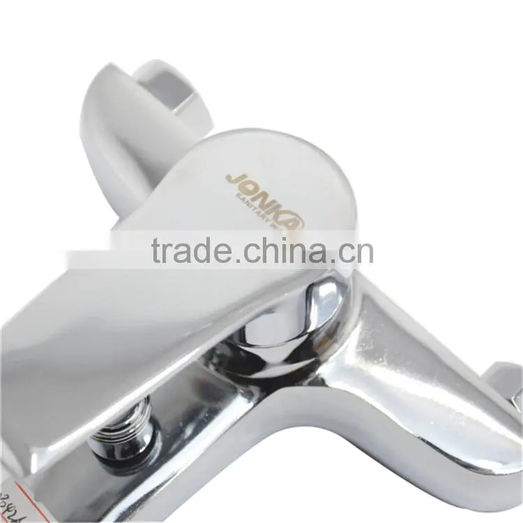2015 top selling surface mounted double holes shower faucet