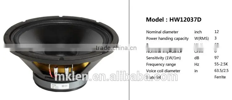 AQ12 audio system, audio