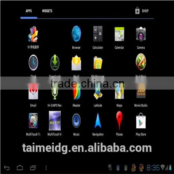 Unique design kids tablet pc