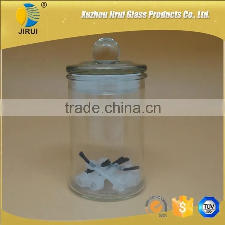 330ml Glass Candle Jar With Rubber Stopper Wholesale