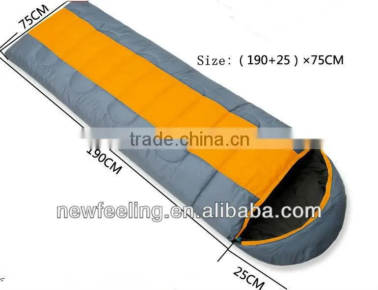 2013 New designed Envelope Sleeing Bag with a Hood