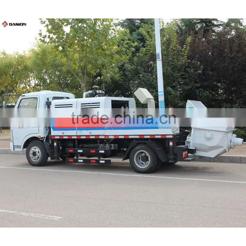 Widely used truck mounted concrete pump HBC50 for sale