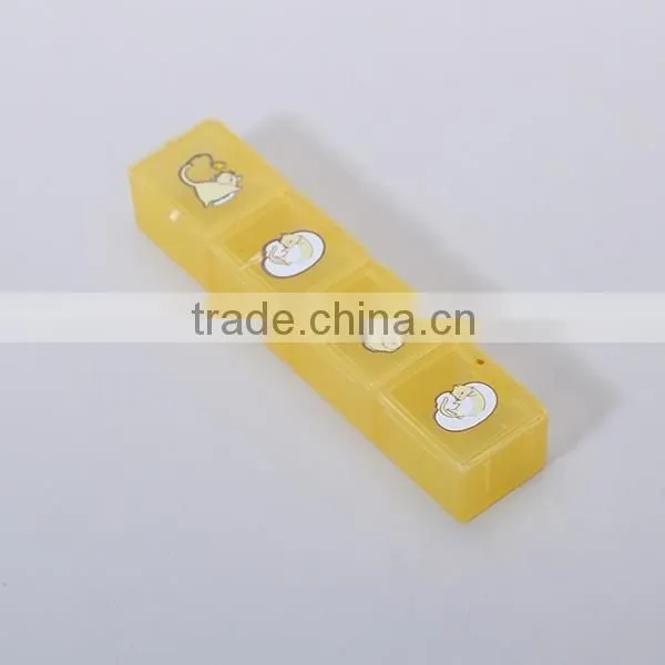 New products listed PP rectangle plastic medicine box storage containers