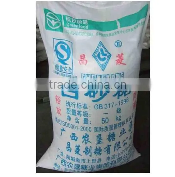 China Factory Wholesale Custom Printed woven pp sugar bag,50kg woven bag for sugar