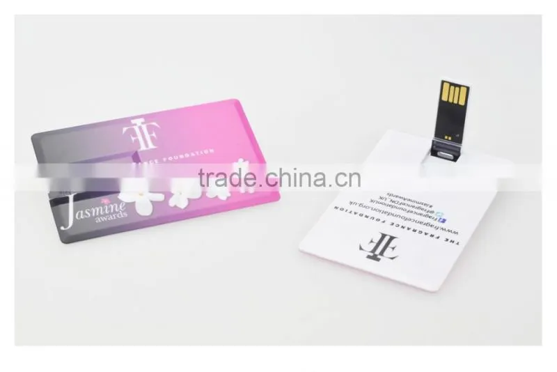 Custom logo usb card for business gift