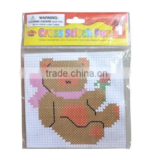 Cross Stitch fun for kids diy craft set