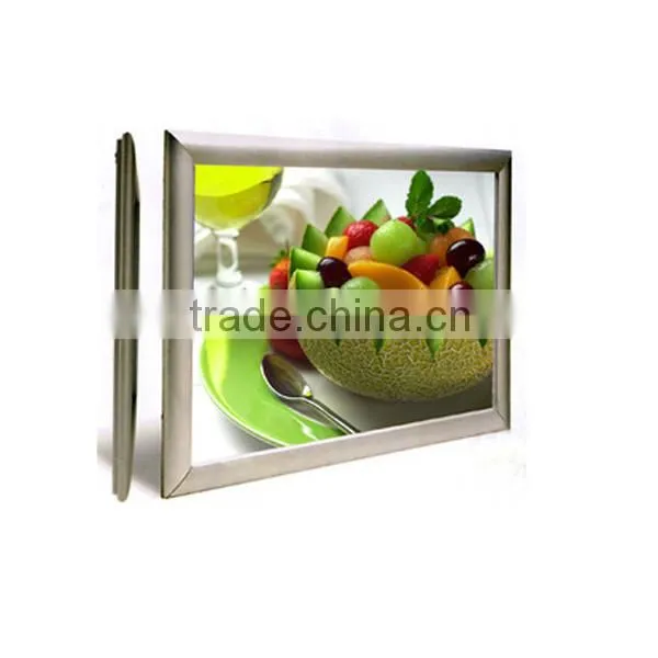 Aluminium frame LED backlit light box