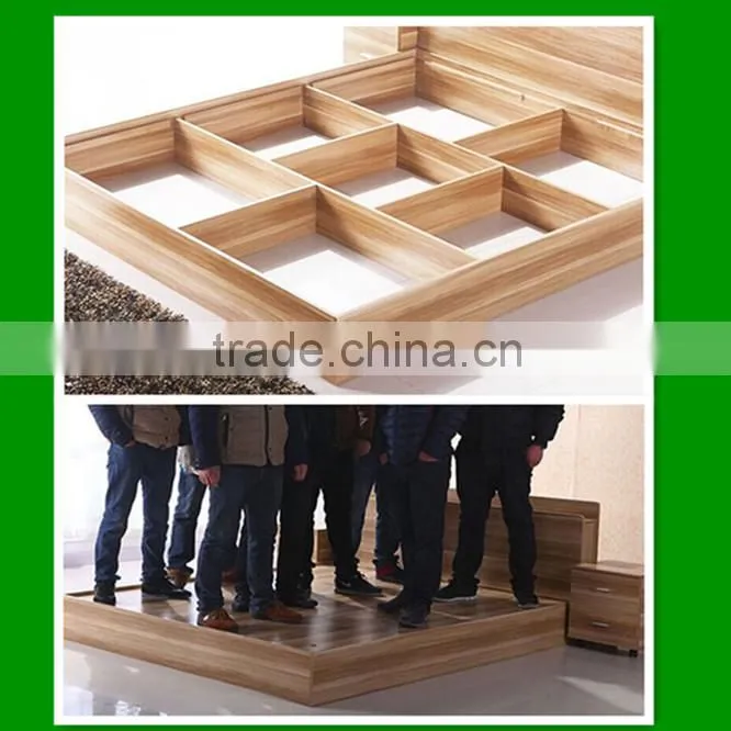 shandong supplier cheap wooden single cot bed