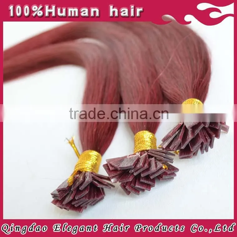 new hair style blonde flat tip hair extensions wholesale