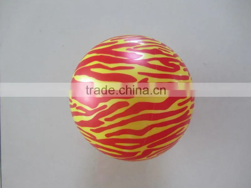 2014 newest one color printed pvc ball for kids