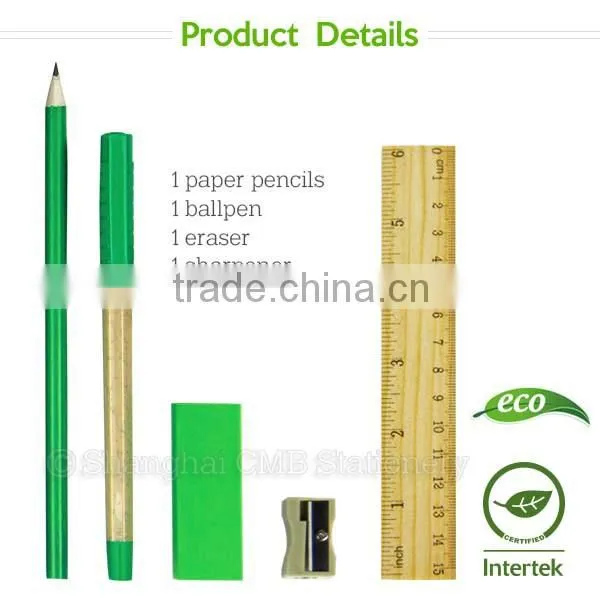 Hot selling wholesale customized eco friendly new gift giveaways ideas childrens stationery sets