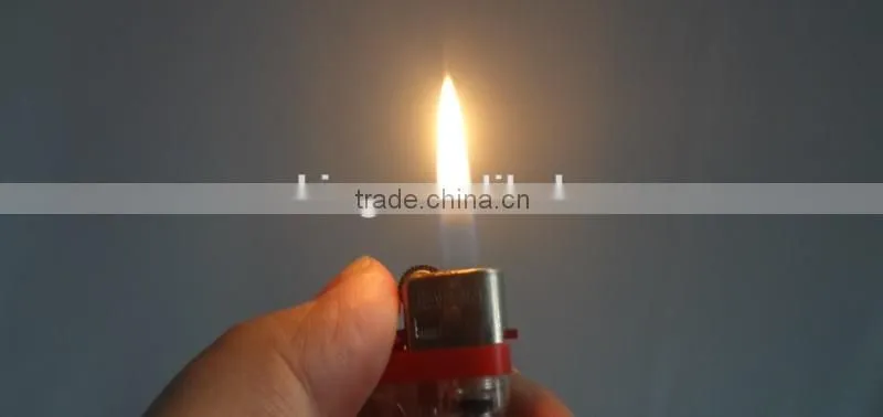 color head refillable flint wheel lighter with flower