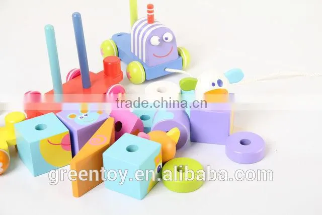 kids toy wood blocks building toy