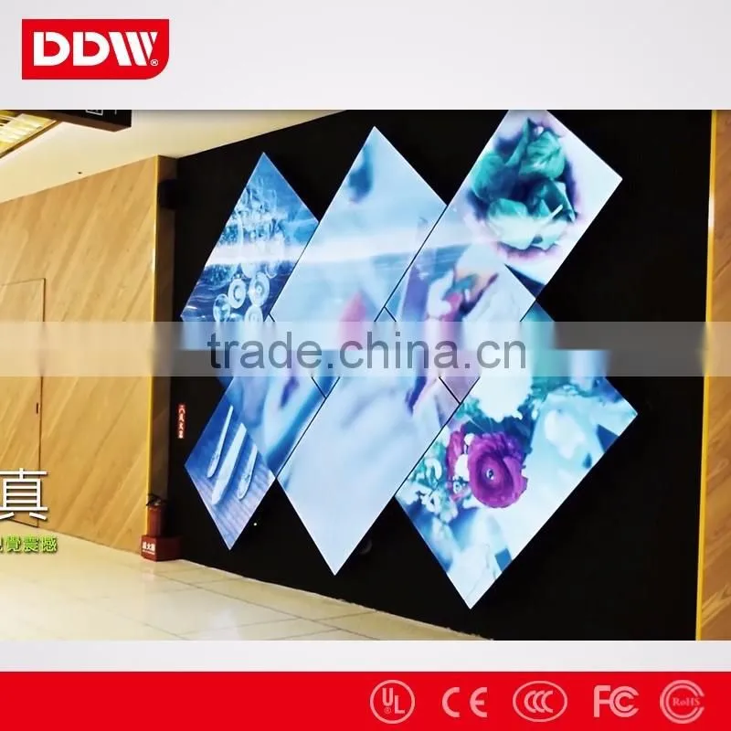 the most fashion irregular model LCD video wall