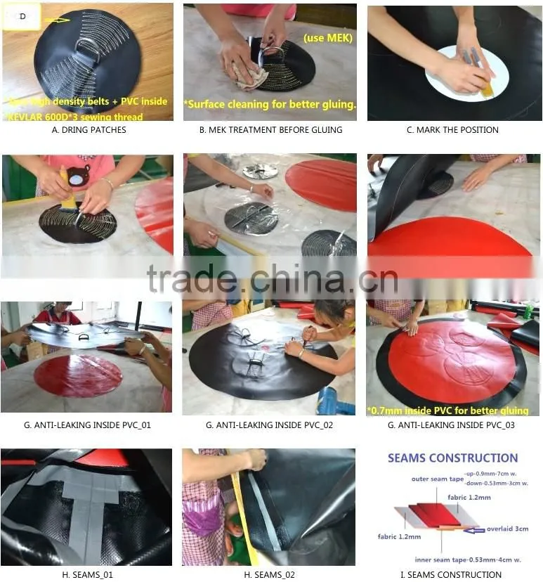 Hotsale Factory Direct Sale New Design 1.2mm PVC Inflatable Boat