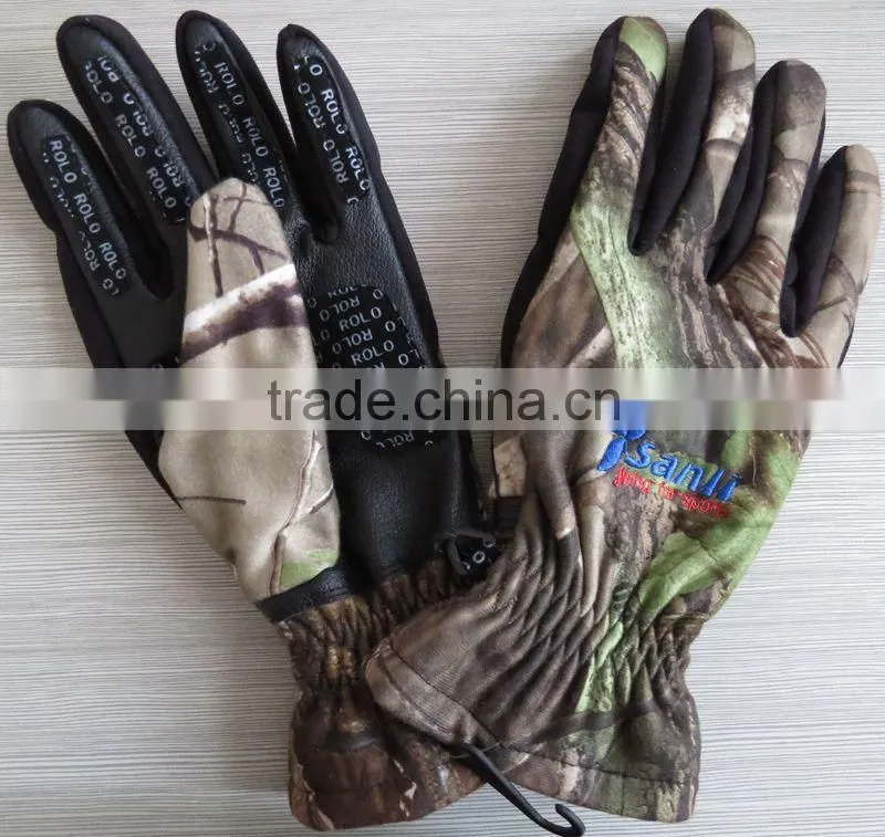 outdoor sports thin hiking and fishing glove