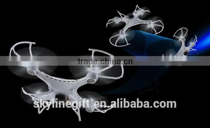 2.4 Ghz 6 gyro LED Surrounding RC Drone with professional camera