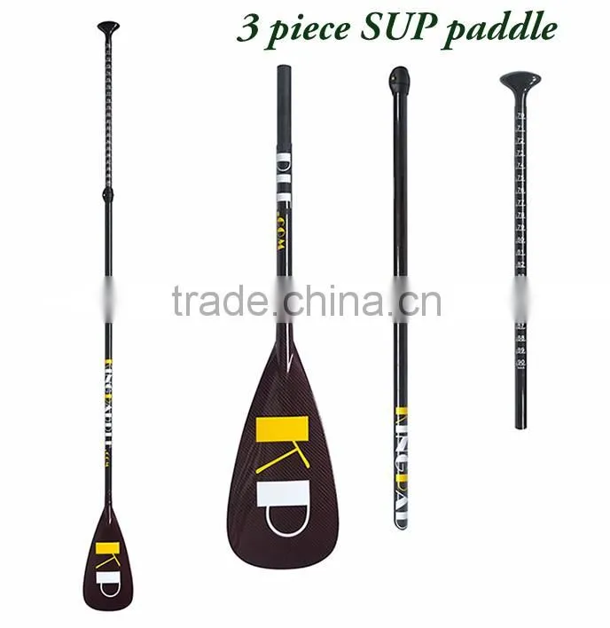 red Kevlar carbon adjustable stand up sup paddle