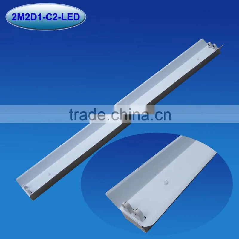 LED lamp fixture 2x1.5M, led 5ft double fixture with reflector