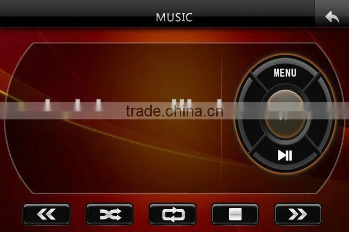 double dins 7inch iwish Android 4.0 car audio for Mercedes benz smart