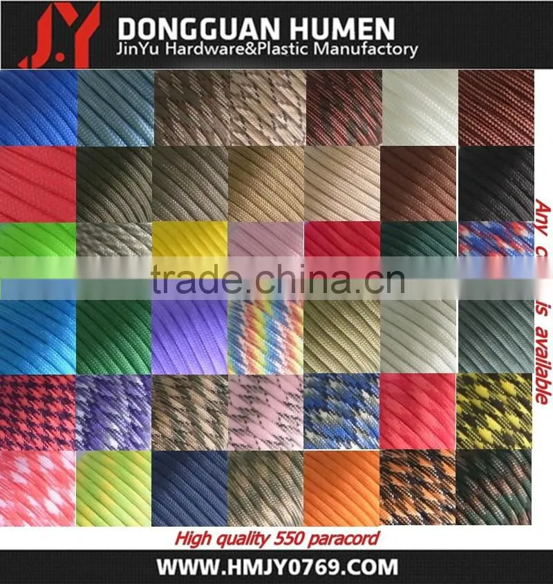 Jinyu lanyard paracord/diy paracord /colorful paracord