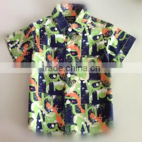 Kids Wear Manufacturer Children Hawaiian Shirt for Kid