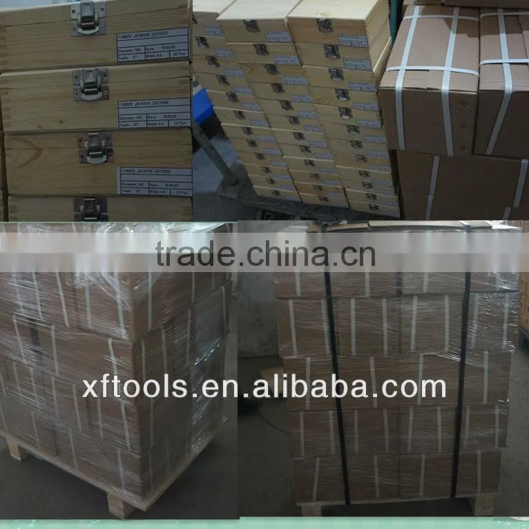 Alloy tipped finger joint cutter