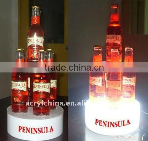 LED display stand / beverage holders / alcohol glorifiers