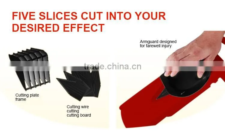 S/S+ABS 39*12*16.5 V-shaped multifunctional vegetable&fruit slicer