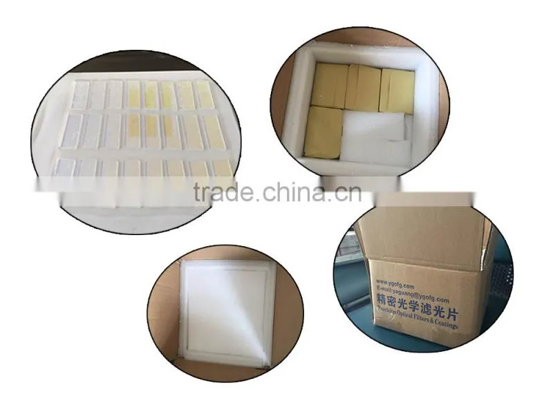 Newest glass filters optical filters , glass
