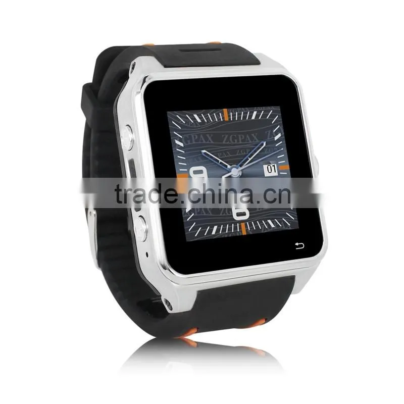 Hot Bluetooth S82 Smart Watch phone Android 4.4 MTK6572 Dual Core wifi GPS 3G Original