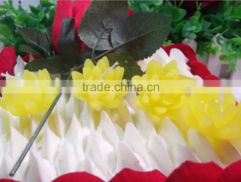 2016 New Scented Flower Birthday Candle/Buy Scented Lotus Flower Candles