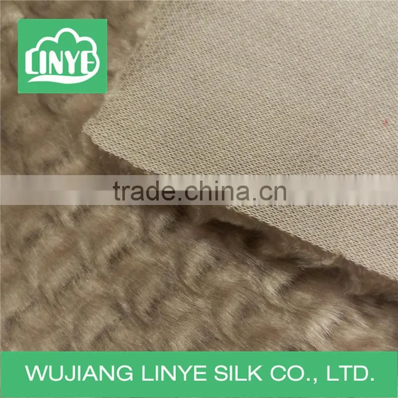 soft faux fur fabric for blankets, plush toy fabric