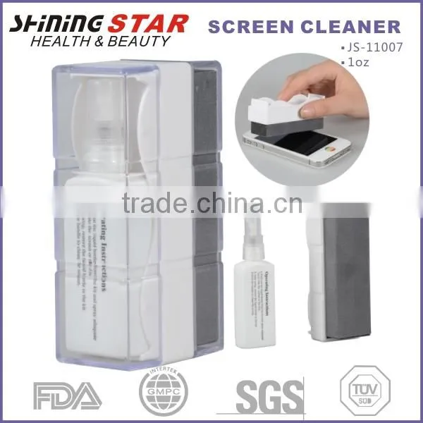 2015 LED screen cleaner with wipe for promotion made in china