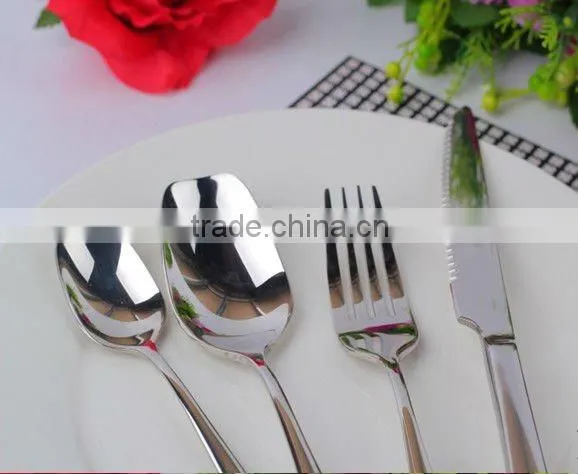 High quality stainless steel cutlery set, kitchen utensils
