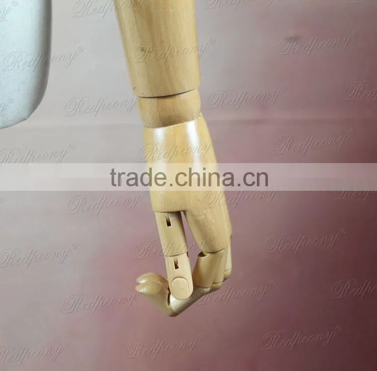 dummy torso female mannequin with wood arms