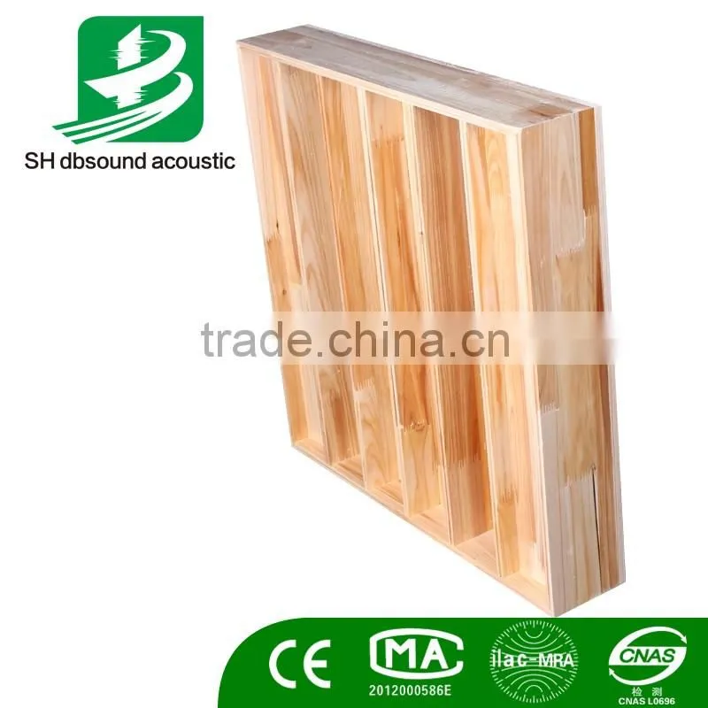 sound wood diffusers ceiling acoustic panel