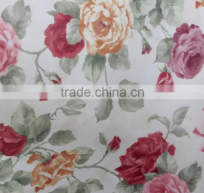 Printed 100% Polyester soft velvet Fabric polyester sofa fabrics