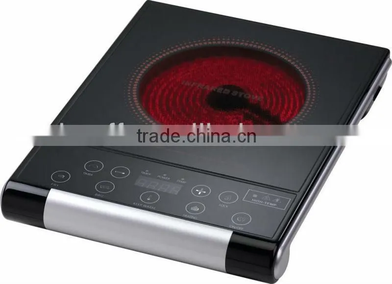 2013 New design high quality touch control single stove electric ceramic hob