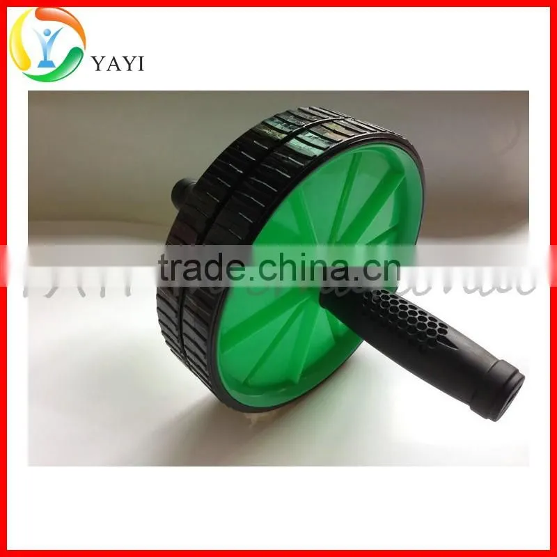 Health & Fitness Exercise Double AB Roller Abdominal Wheel