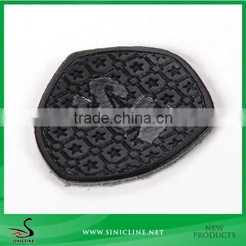 Sinicline Custom made debossed leather label with great layout in different color
