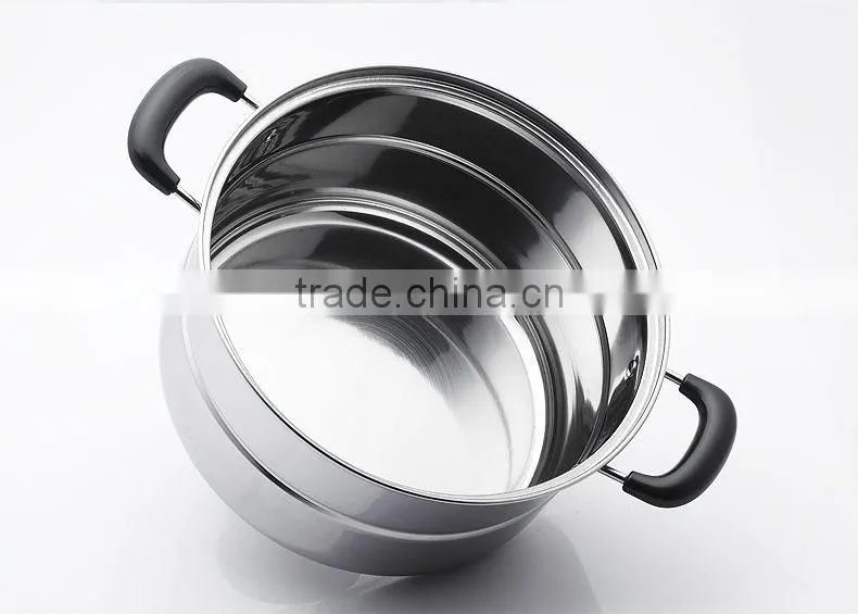 Charms double layer steamer pot CK03 CE FDA SGS